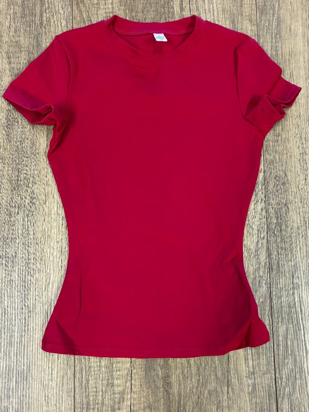 Short sleeve full length T shirt- Cherry Twist